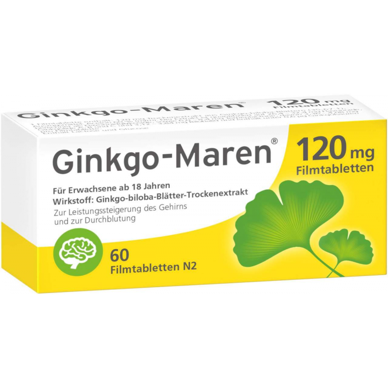 Ginkgo Maren 120 mg 60 Filmtabletten