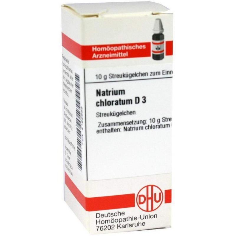 Dhu Natrium Chloratum D3 Globuli