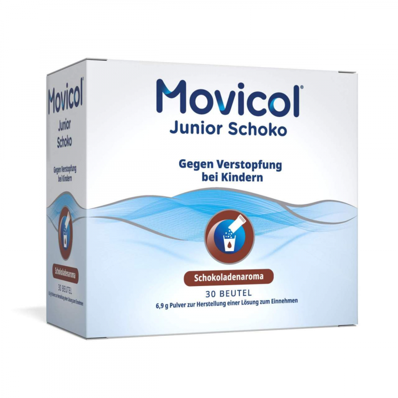 Movicol Junior Schoko 30 Stück Plv.Z.Her.E.Lsg.Z.Einnehmen