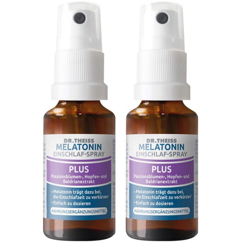 Dr.Theiss Melatonin Einschlaf-Spray Plus 2 x 20 ml