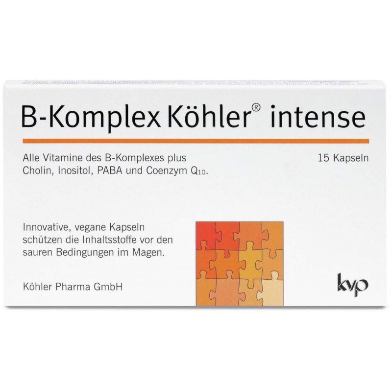 B-Komplex Köhler Intense 15 Kapseln