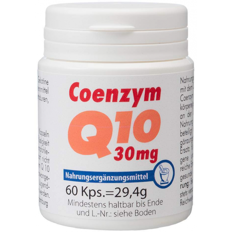 Coenzym Q10 30 mg 60 Kapseln