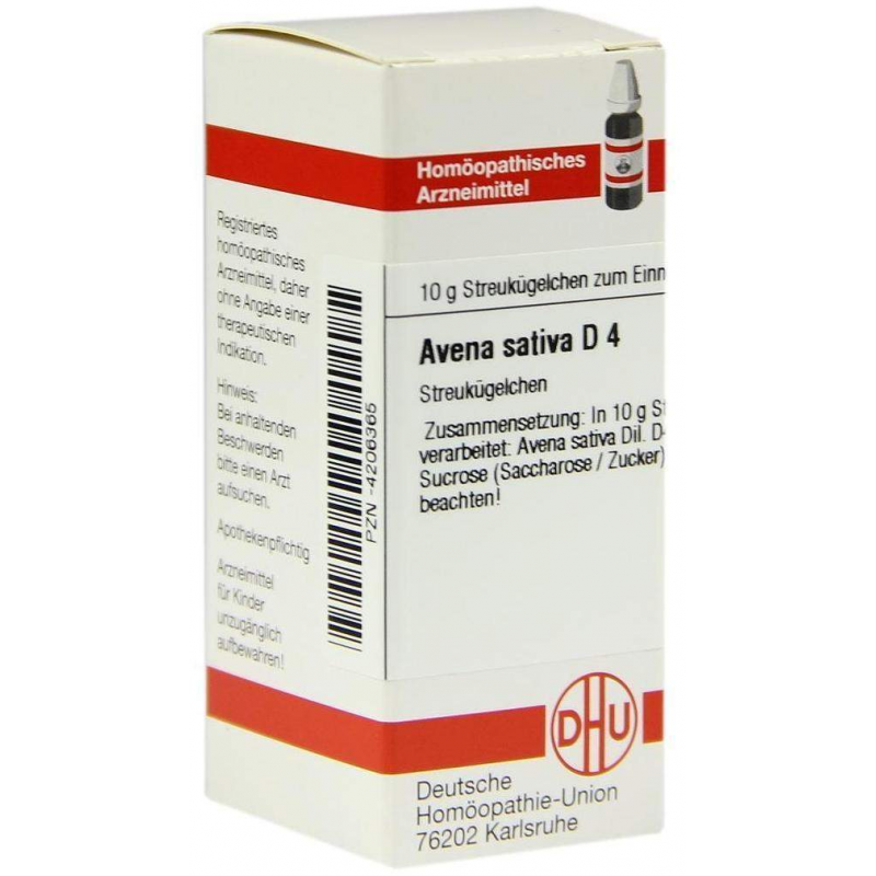 Dhu Avena Sativa D4 Globuli