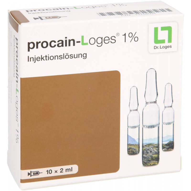 Procain-Loges 1% Injektionslösung Ampullen