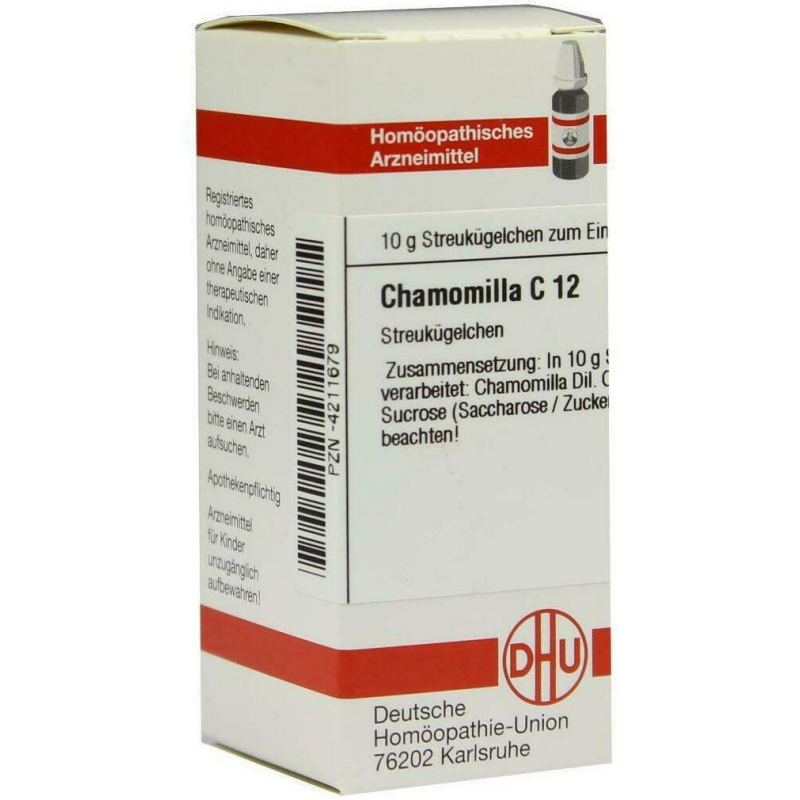 Dhu Chamomilla C12 Globuli