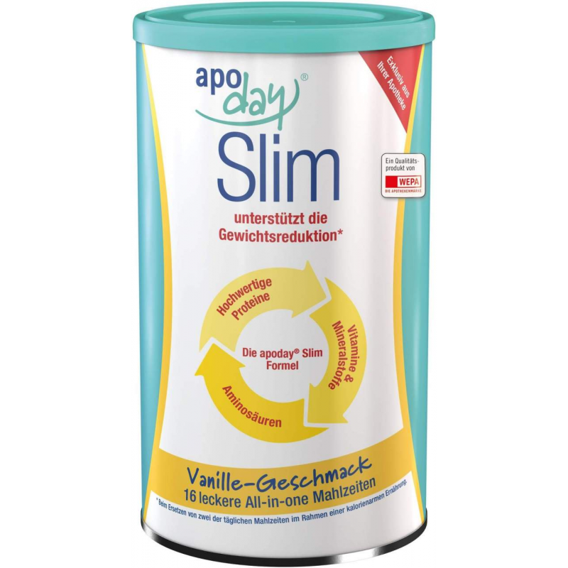 Apoday Vanilla Slim Dose 450 g Pulver