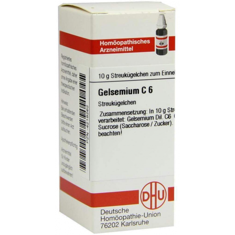 Dhu Gelsemium C6 Globuli