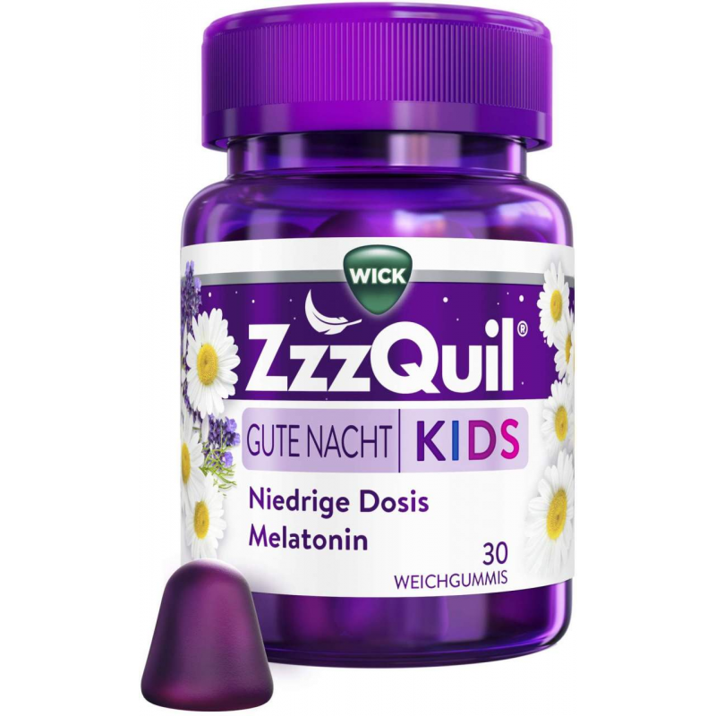 WICK ZzzQuil Kids 30 Weichgummis