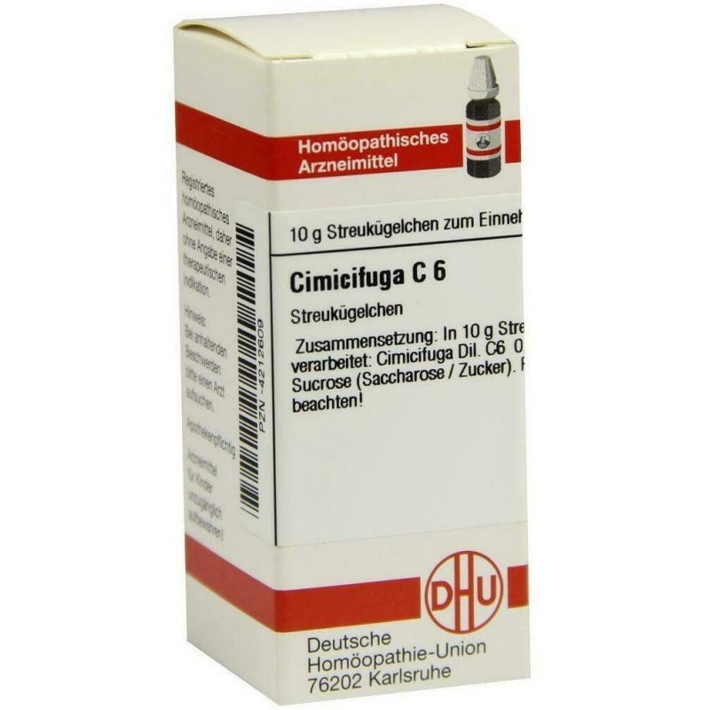 Dhu Cimicifuga C6 Globuli