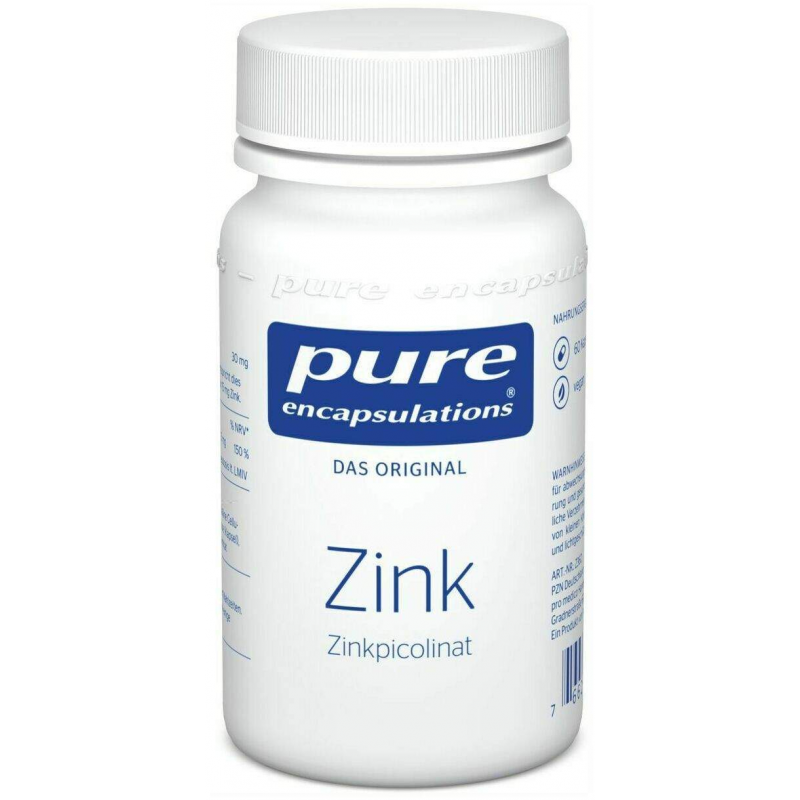 Pure Encapsulations Zink Zinkpicolinat 60 Kapseln