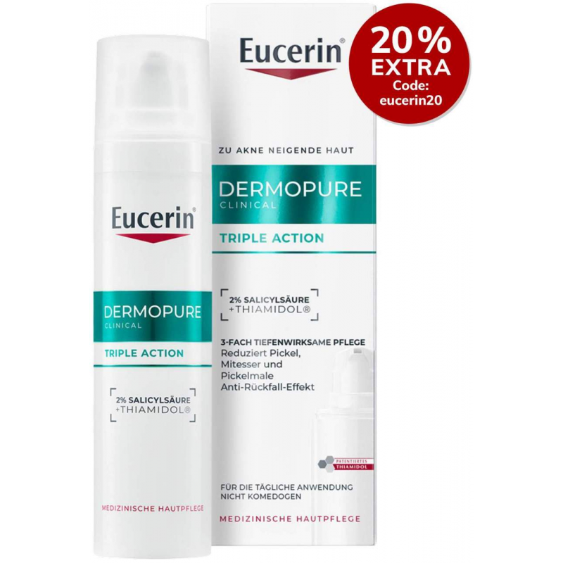 Eucerin DermoPure Clinical Triple Action 40 ml