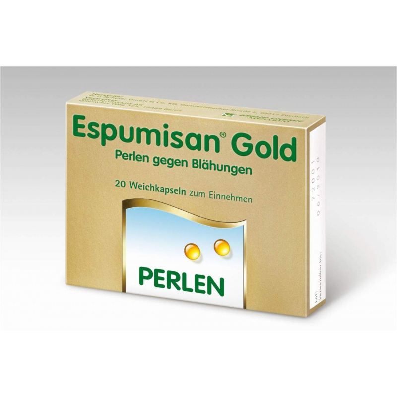 Espumisan Gold Perlen gegen Blähungen 20 Stück