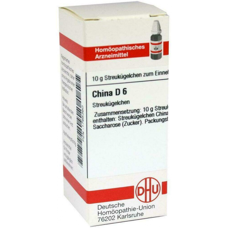 Dhu China D6 10 G Globuli
