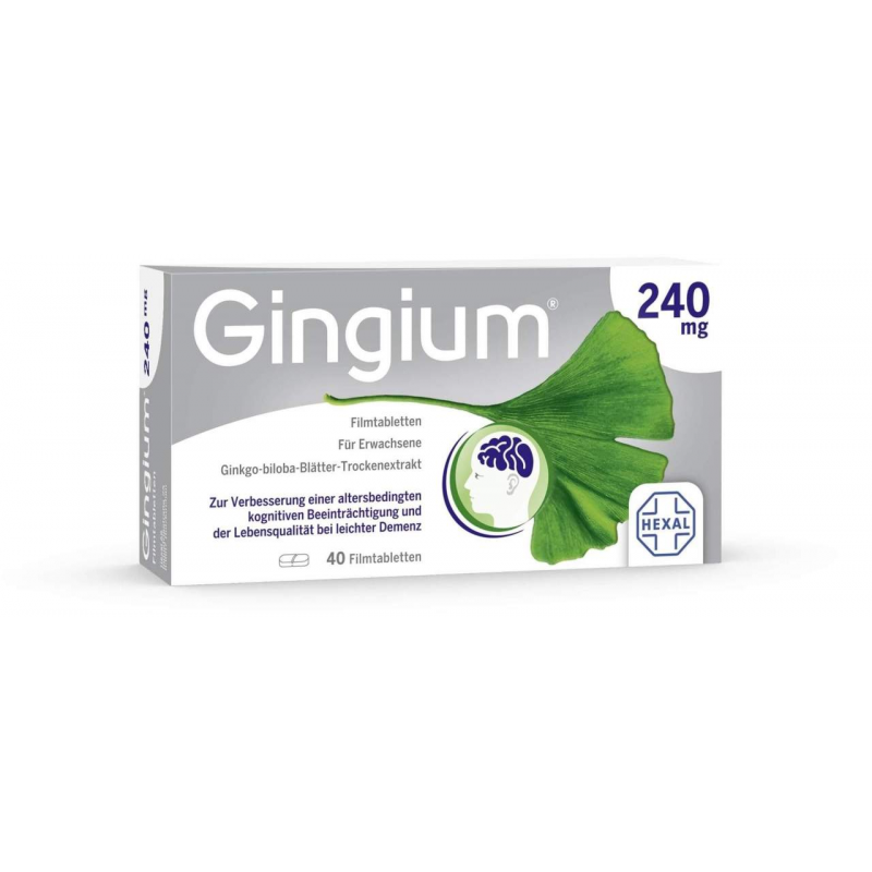 Gingium 240 mg 40 Filmtabletten