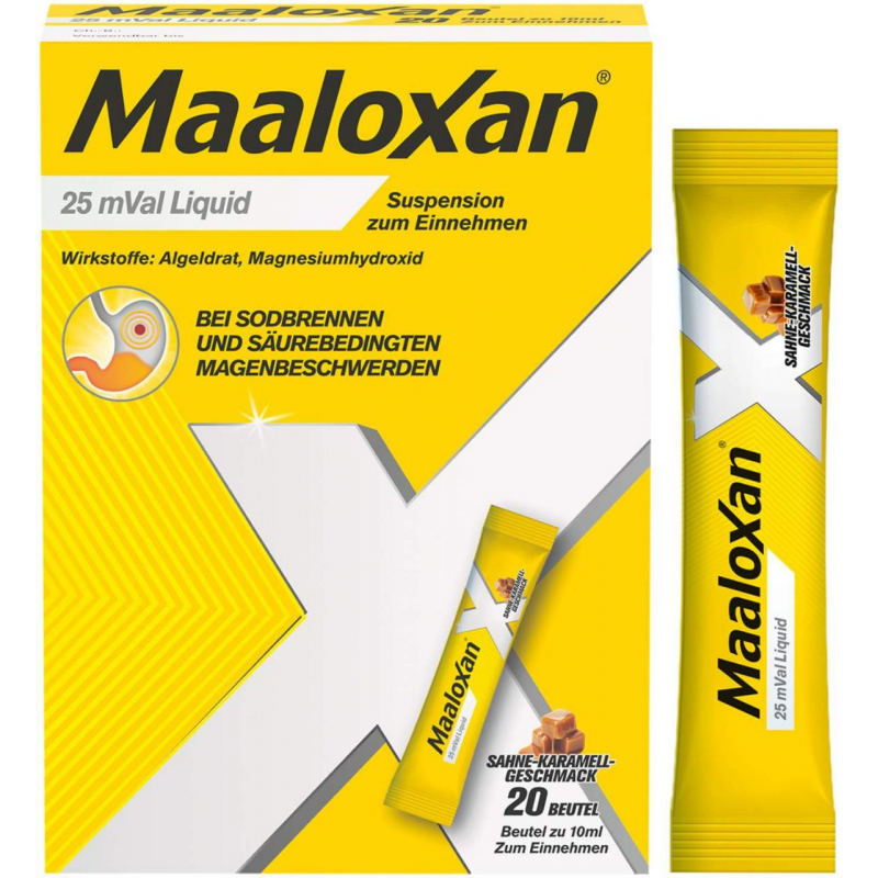 Maaloxan 25 mVal 20 x 10 ml Liquid