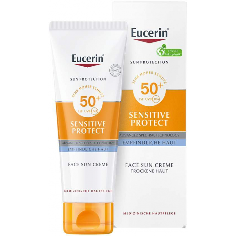 Eucerin Sun Sensitive Protect Face LSF 50+ 50 ml Creme