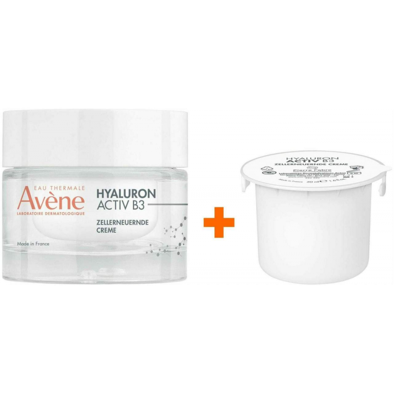 Avene Hyaluron Activ B3 zellerneuernde Creme 50 ml + Nachfüllpack 50 ml