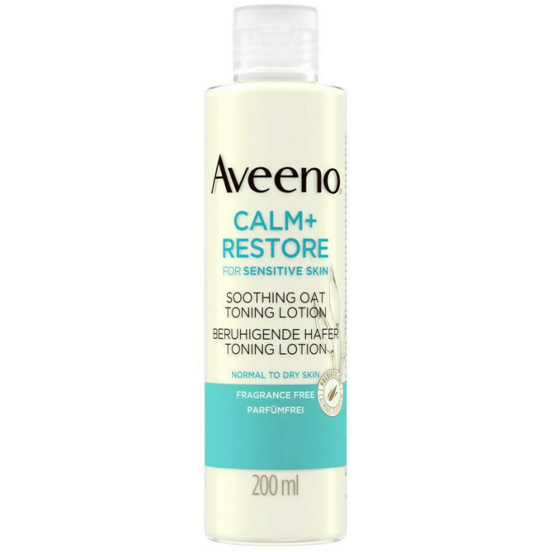 Aveeno Calm+ Restore beruhigende Hafer Toning Lotion 200 ml