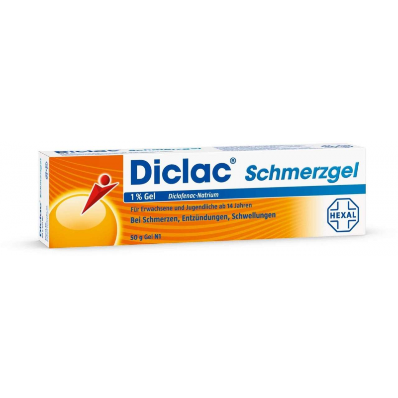 Diclac Schmerzgel 1% 50 g Gel