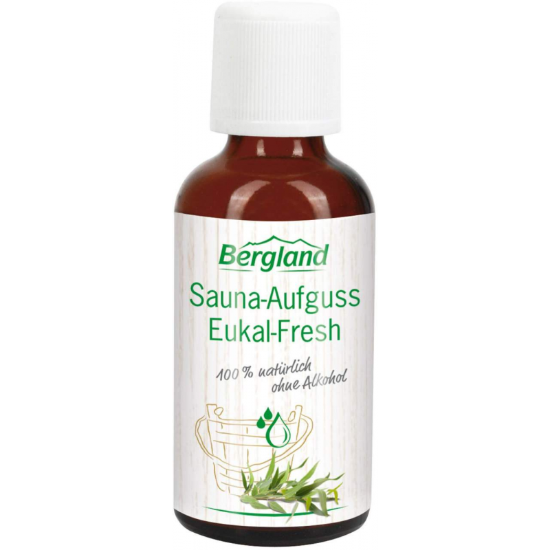 Bergland Sauna Aufguss Eukalyptus Fresh 50 ml