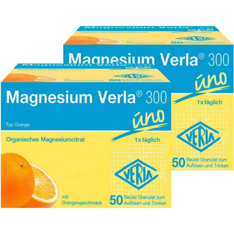 Magnesium Verla 300 uno 2 x 50 Beutel