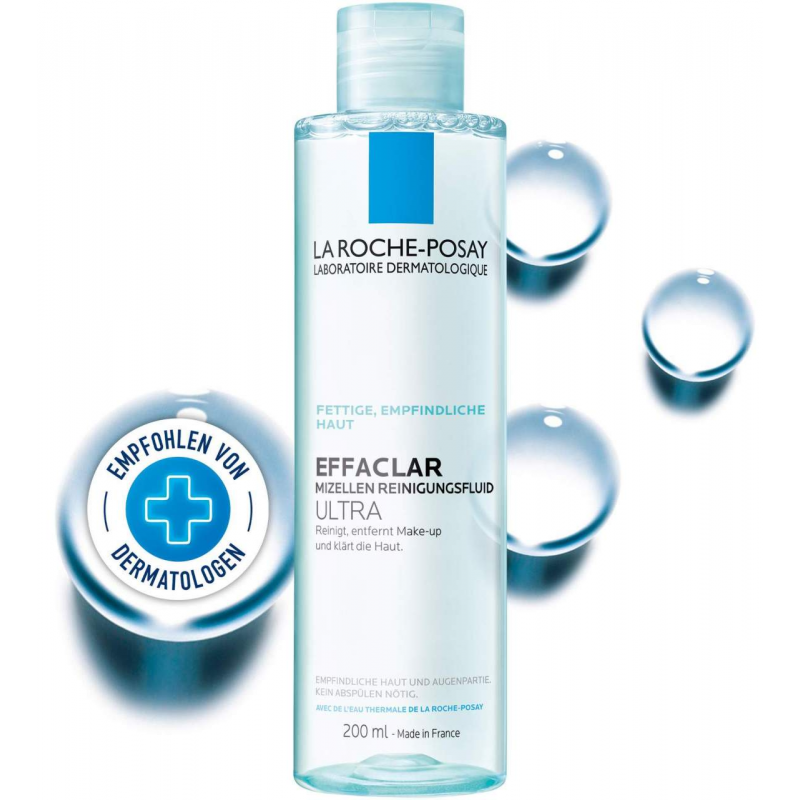 La Roche Posay Effaclar Mizellen Reinigungsfluid Ultra 200 ml