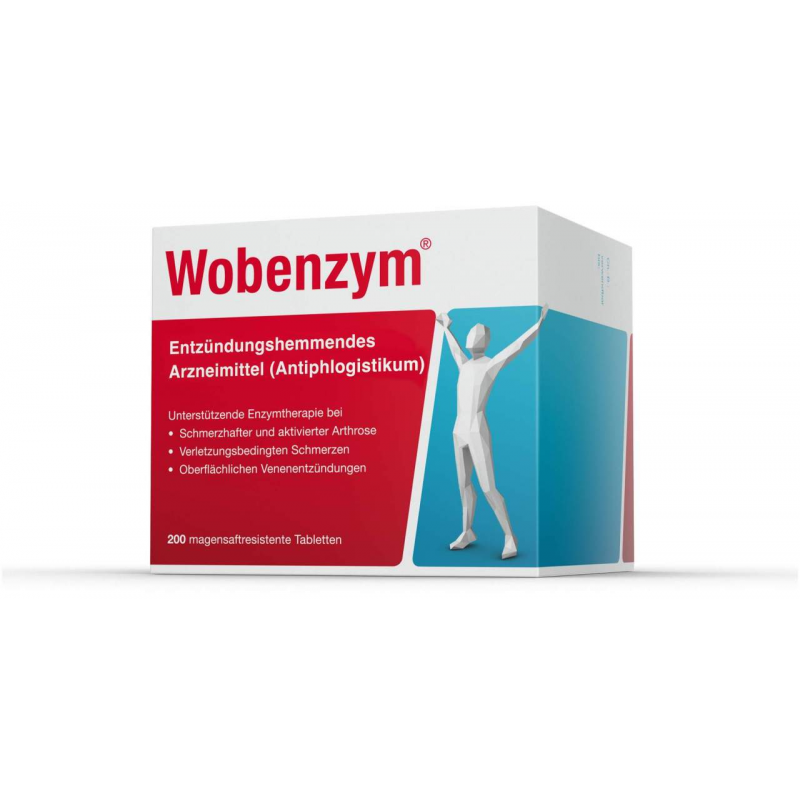 Wobenzym 200 magensaftresistente Tabletten