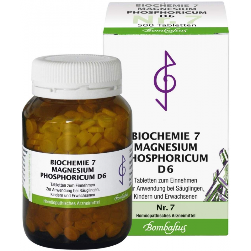 Biochemie Bombastus 7 Magnesium phosphoricum D 6 500 Tabletten