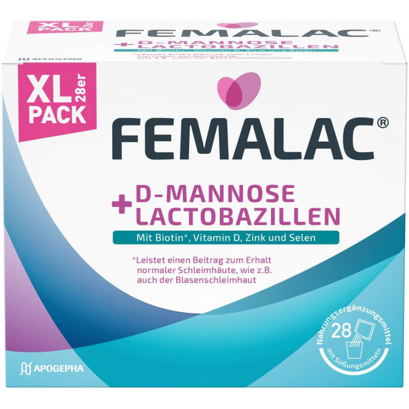 Femalac D-Mannose + Lactobazillen 28 Trink-Beutel