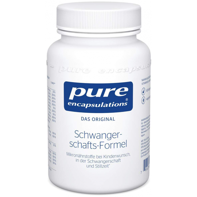 Pure Encap Schwangerschafts Formel 60 Kapseln