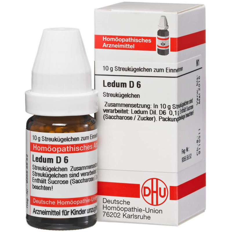 Dhu Ledum D6 10 G Globuli
