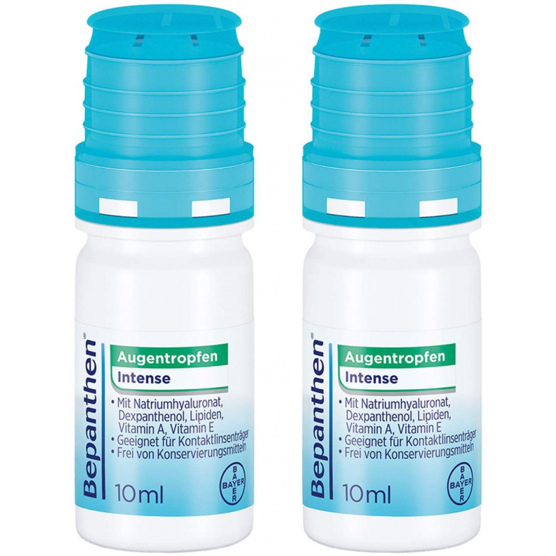 Bepanthen Augentropfen Intense 2 x 10 ml