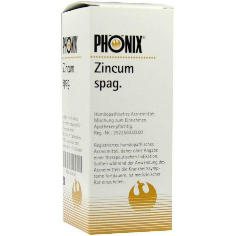 Phönix Zincum Spag. 100 ml Tropfen