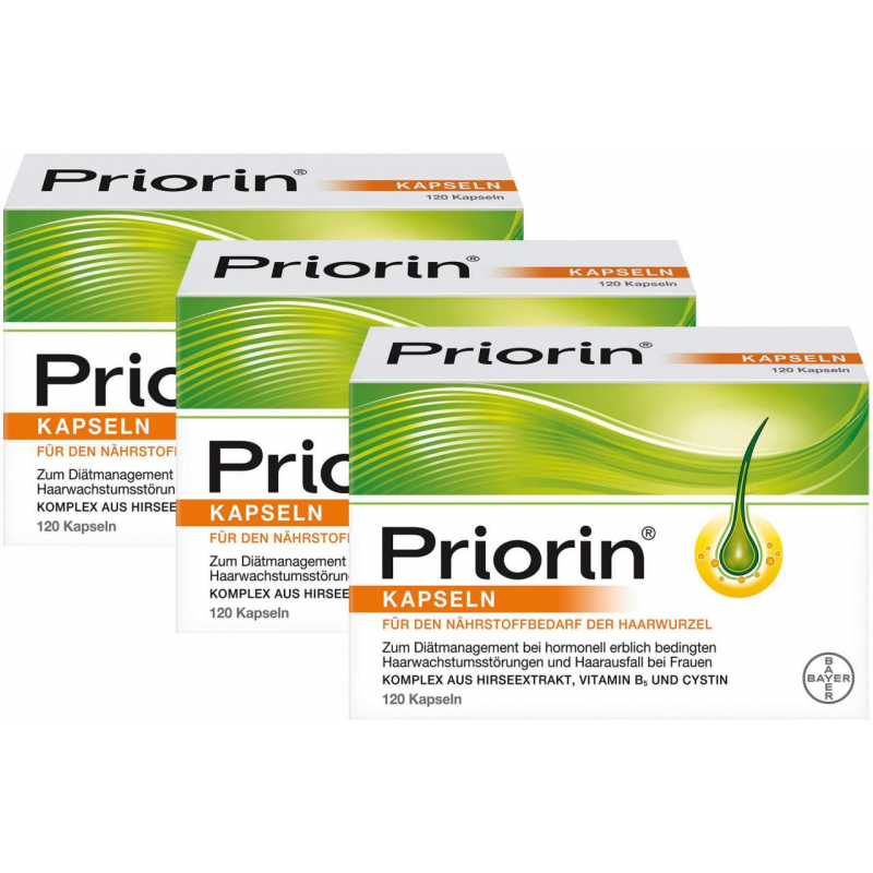 Priorin Kapseln 3 x 120 Stück
