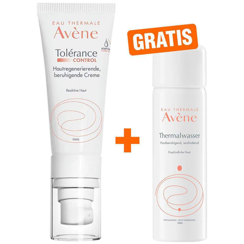 Avene Tolerance Control Creme 40ml + gratis Avene Thermalwasser Spray 50 ml