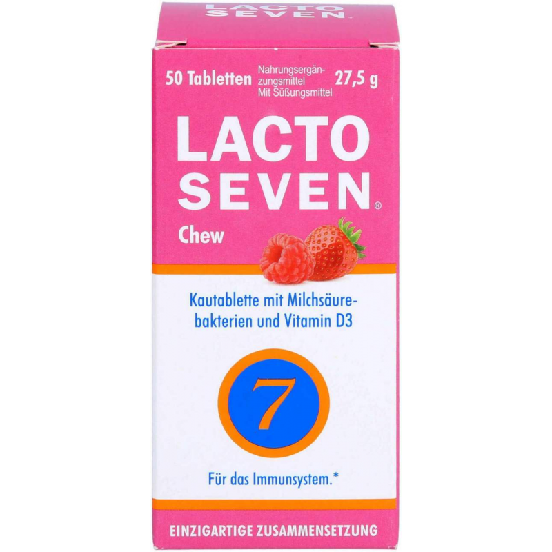 Lacto Seven Chew Kautabletten 50 Stück