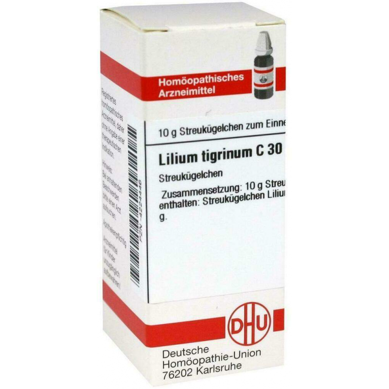 Dhu Lilium Tigrinum C30 Globuli 10 G
