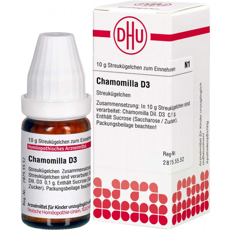 Dhu Chamomilla D3 10 G Globuli