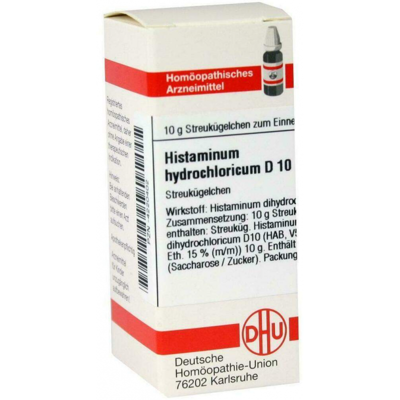 Dhu Histaminum Hydrochloricum D10 Globuli
