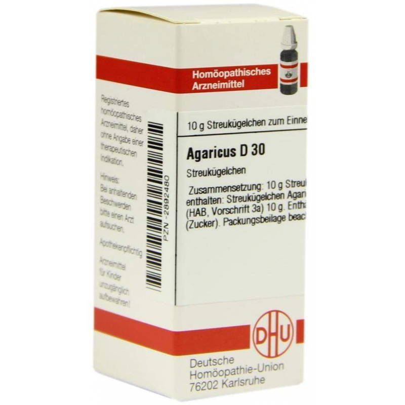 Dhu Agaricus D30 Globuli