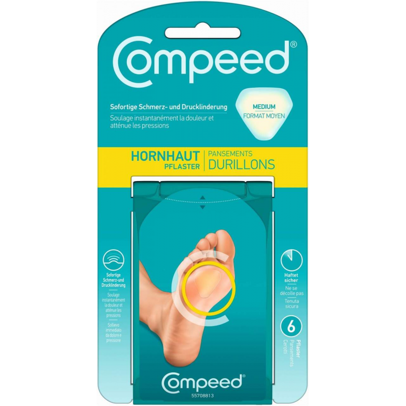 Compeed Hornhaut Pflaster 6 Stück