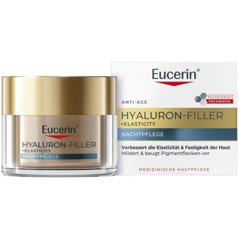 Eucerin Hyaluron Filler + Elasticity Nachtpflege 50 ml