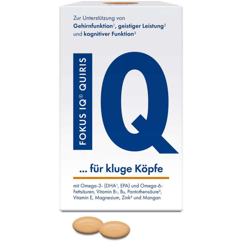 FOKUS IQ QUIRIS Weichkapseln 120 Stk.