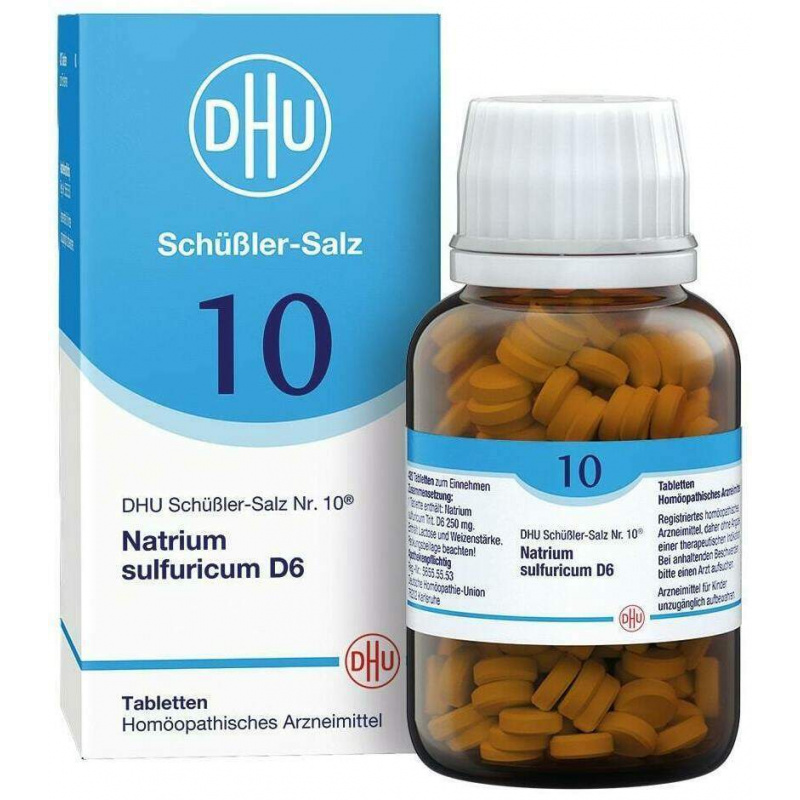 Dhu Schüßler-Salz Nr. 10 Natrium Sulfuricum D6 420 Tabletten