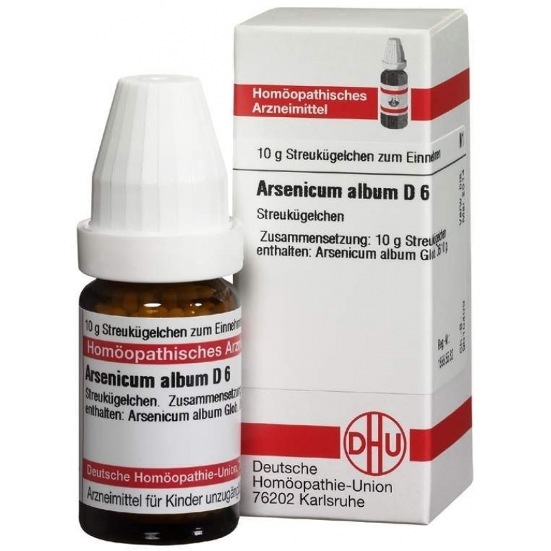 Dhu Arsenicum Album D6 10 G Globuli