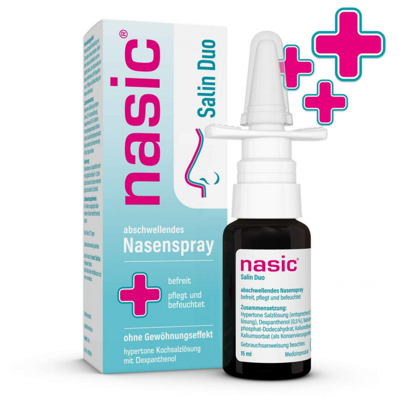 Nasic Salin Duo Nasenspray 15 ml