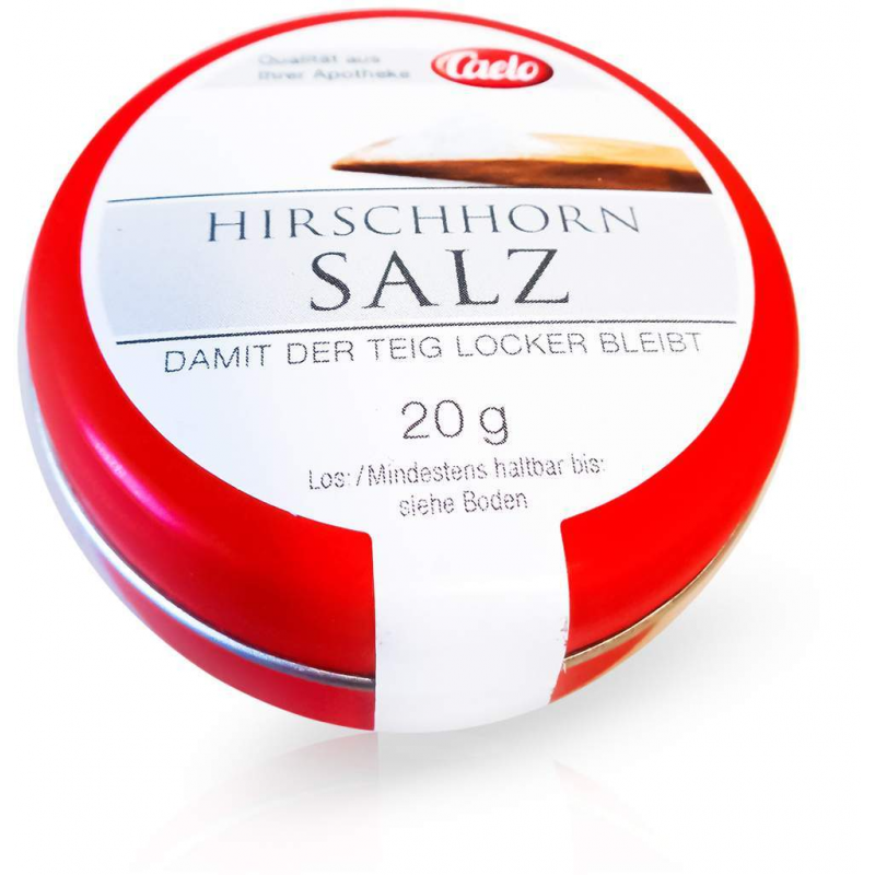 Hirschhornsalz Caelo Hv Packung Blechdose 20 G