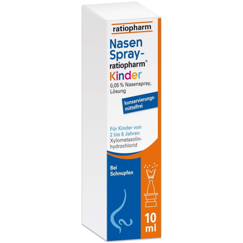 Nasenspray-ratiopharm Kinder konservierungsmittelfrei 10 ml