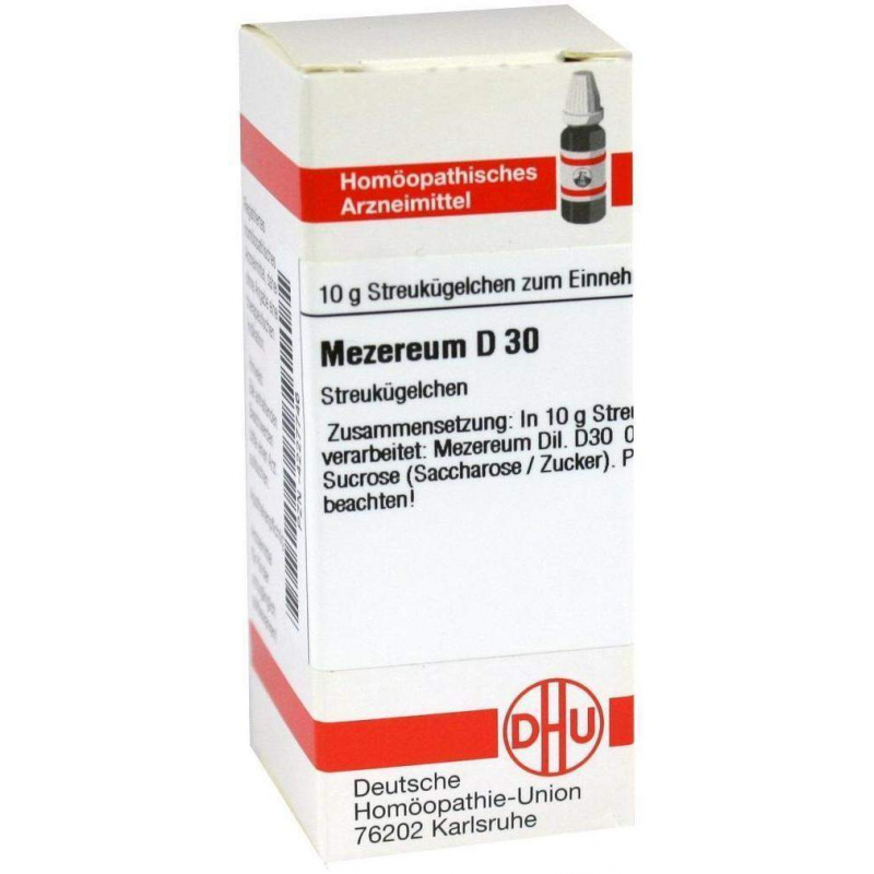 Dhu Mezereum D30 Globuli