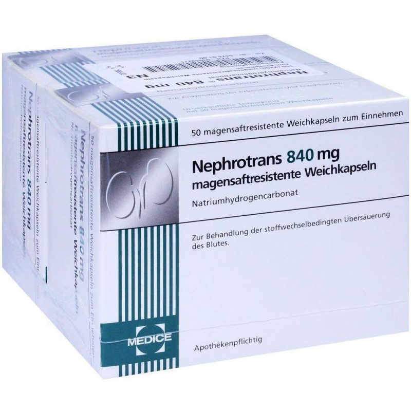 Nephrotrans 840 mg 100 Magensaftresistente Kapseln